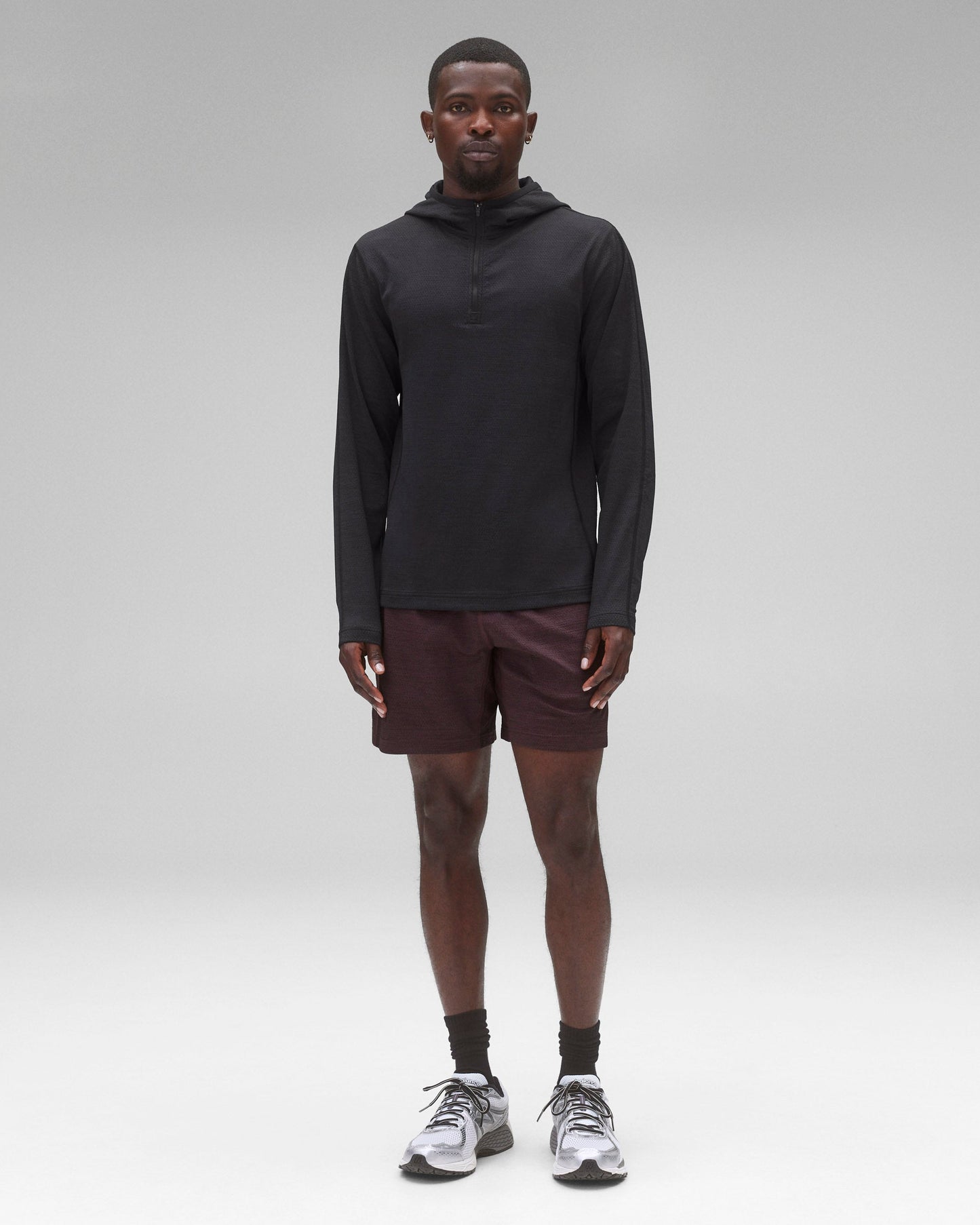 Solotex Mesh Tiebreak Standard Quarter Zip Hoodie