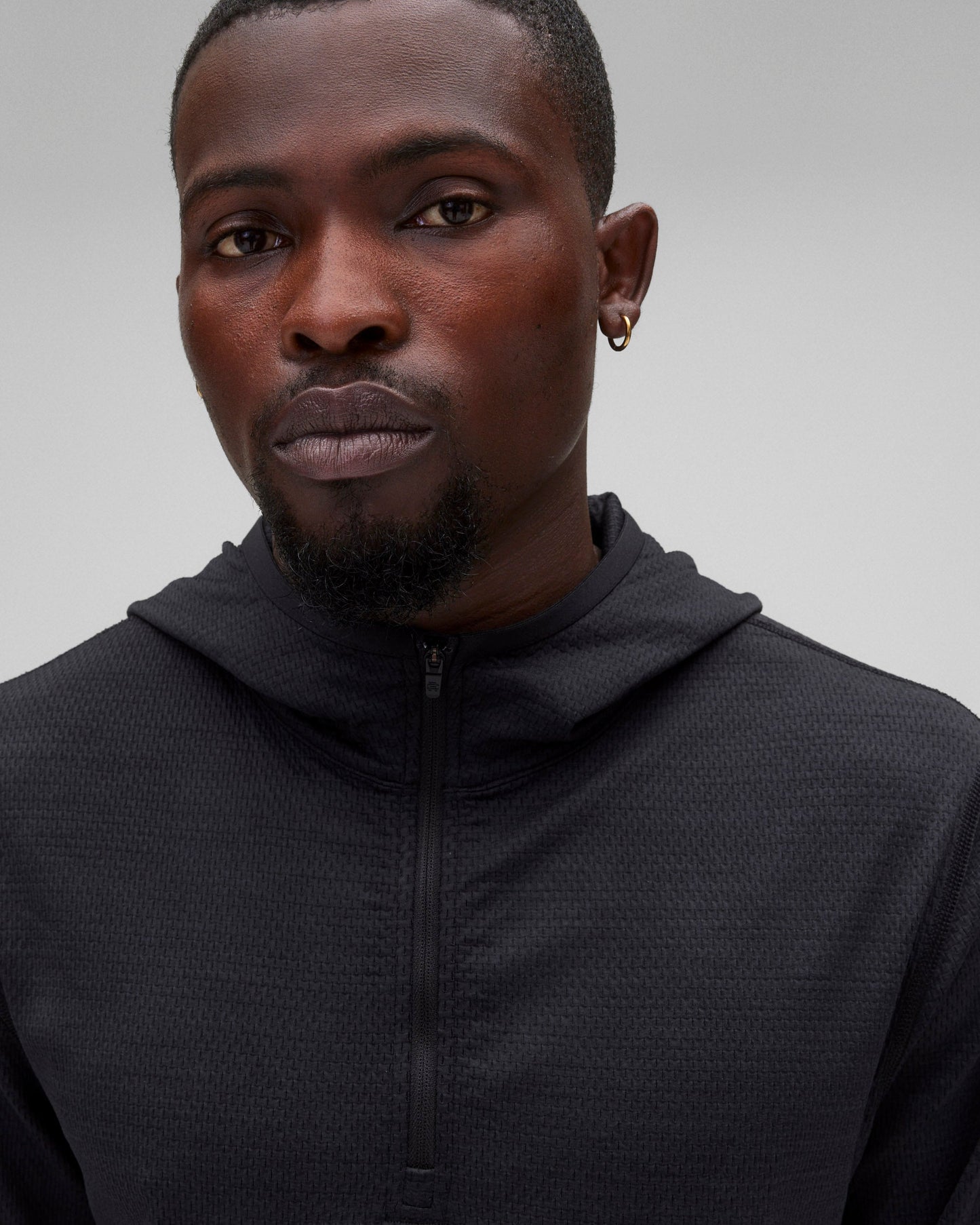 Solotex Mesh Tiebreak Standard Quarter Zip Hoodie