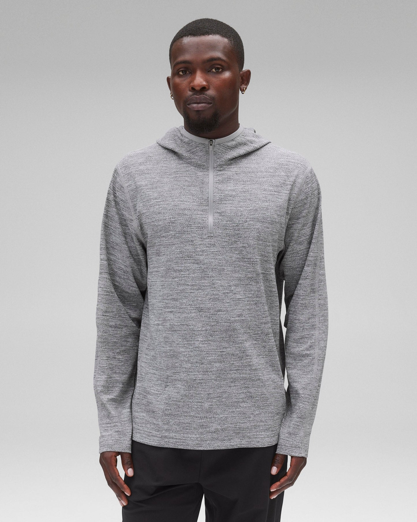 Solotex Mesh Tiebreak Standard Quarter Zip Hoodie