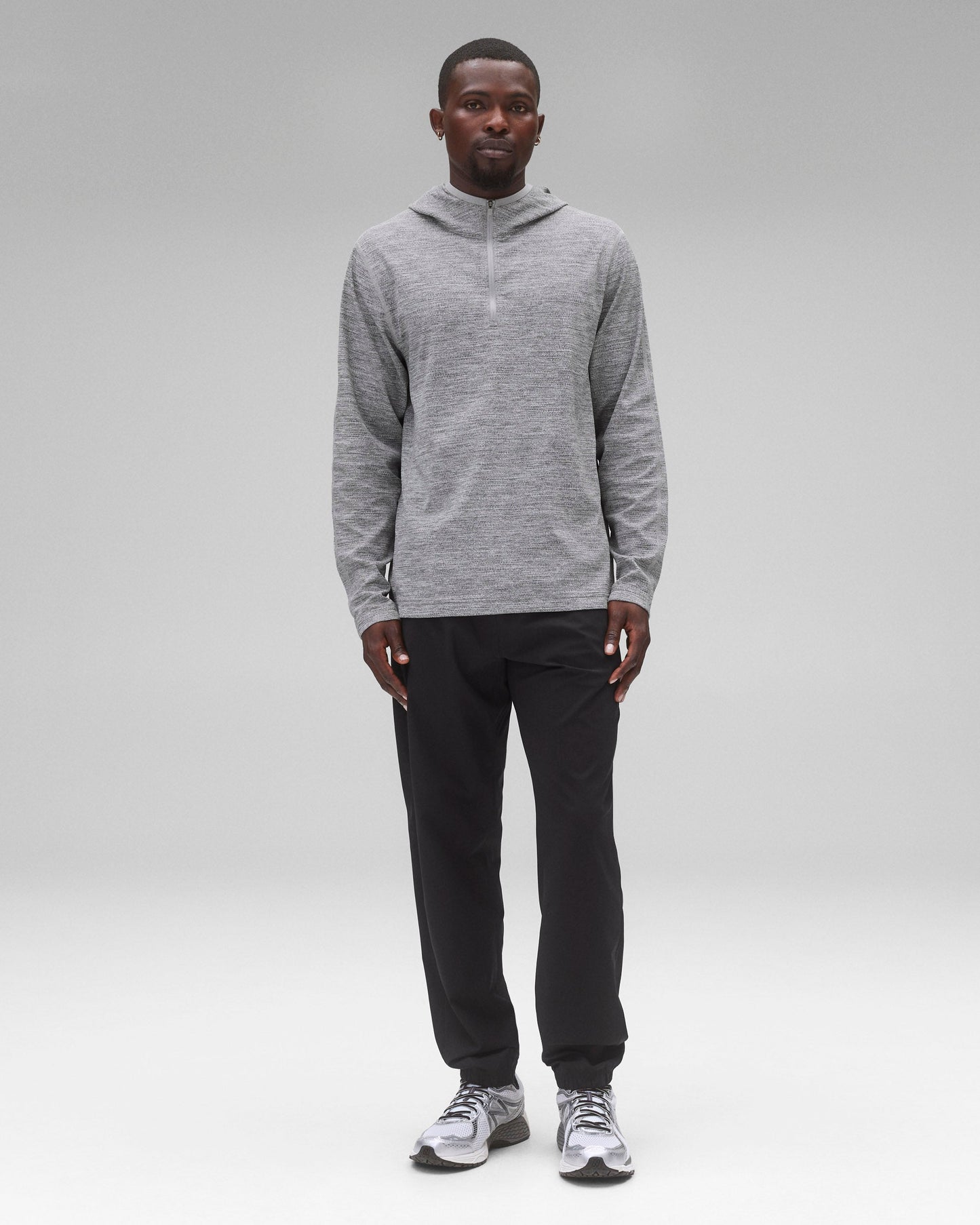 Solotex Mesh Tiebreak Standard Quarter Zip Hoodie