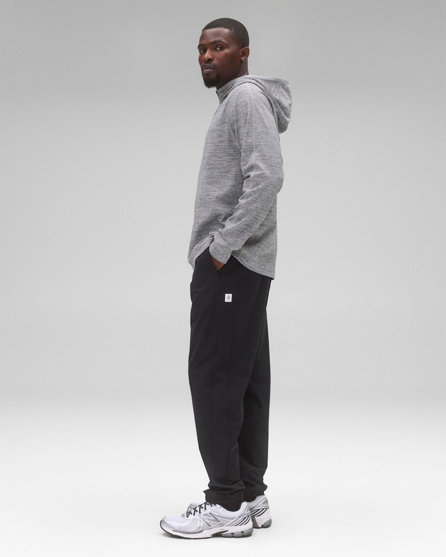 Solotex Mesh Tiebreak Standard Quarter Zip Hoodie