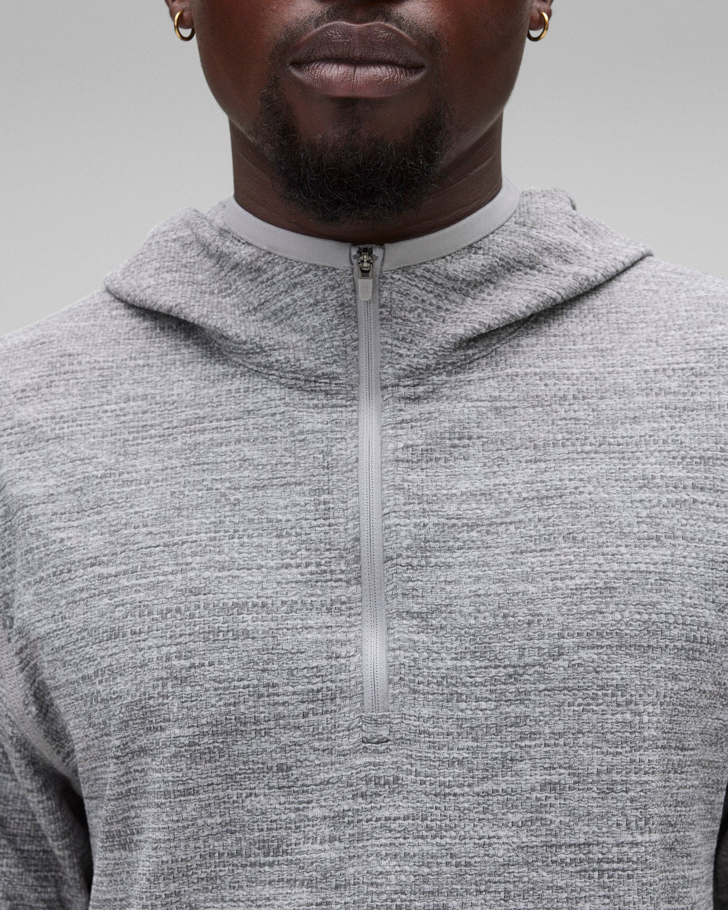 Solotex Mesh Tiebreak Standard Quarter Zip Hoodie