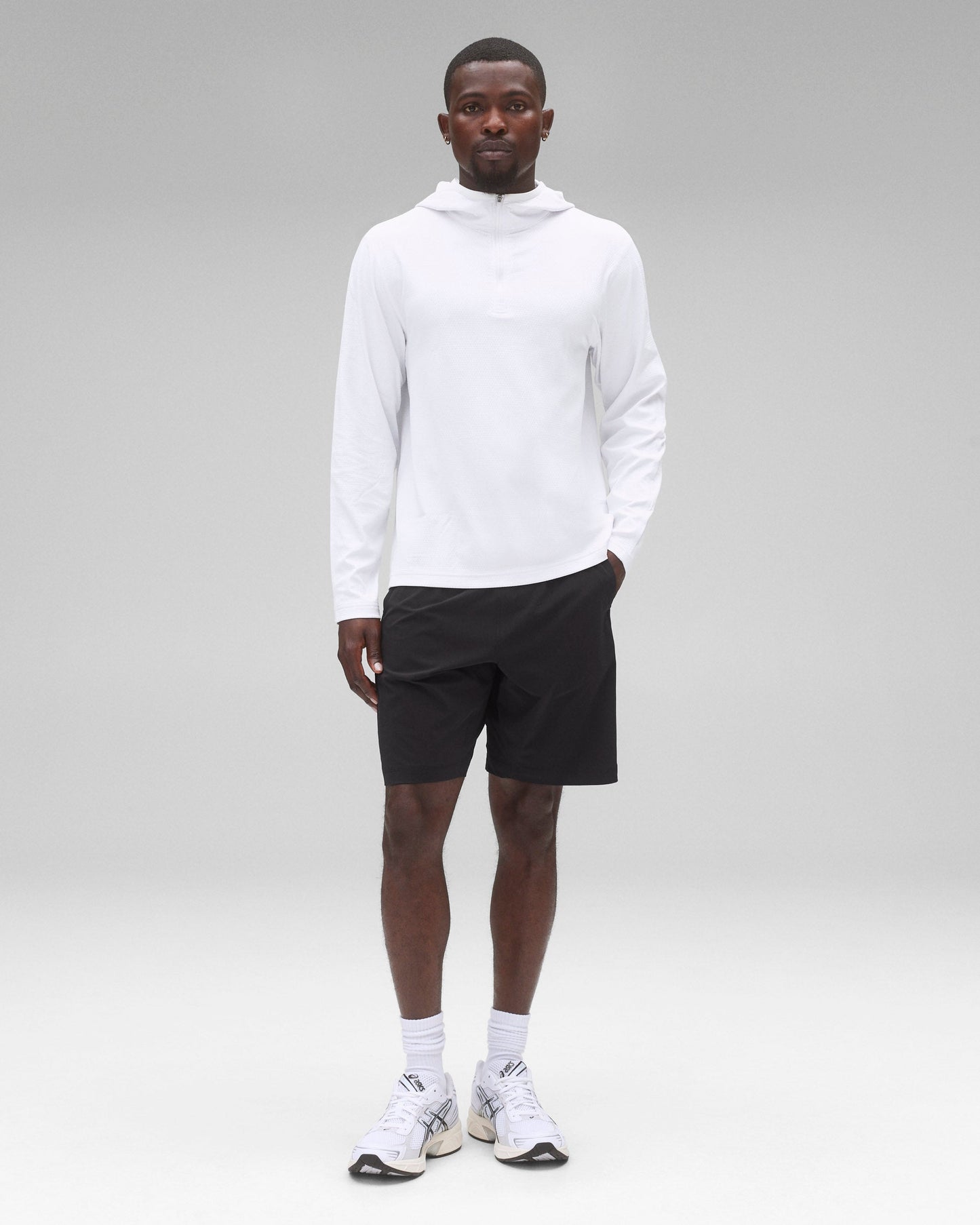 Solotex Mesh Tiebreak Standard Quarter Zip Hoodie