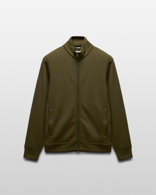Double Knit Rally Slim Track Jacket