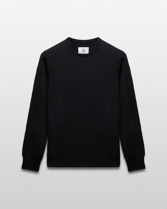 Lightweight Terry Slim Crewneck