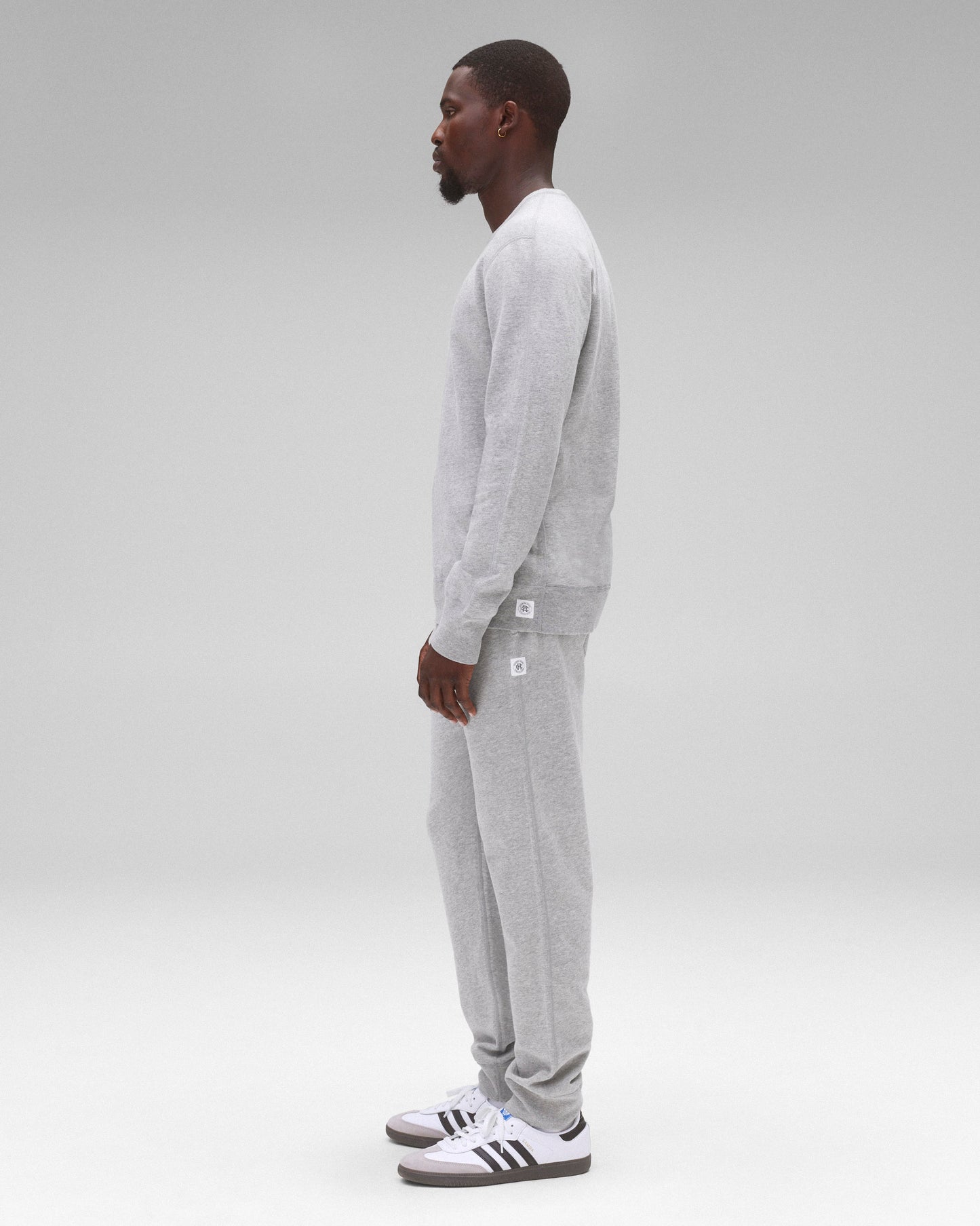 Lightweight Terry Slim Crewneck - Vault