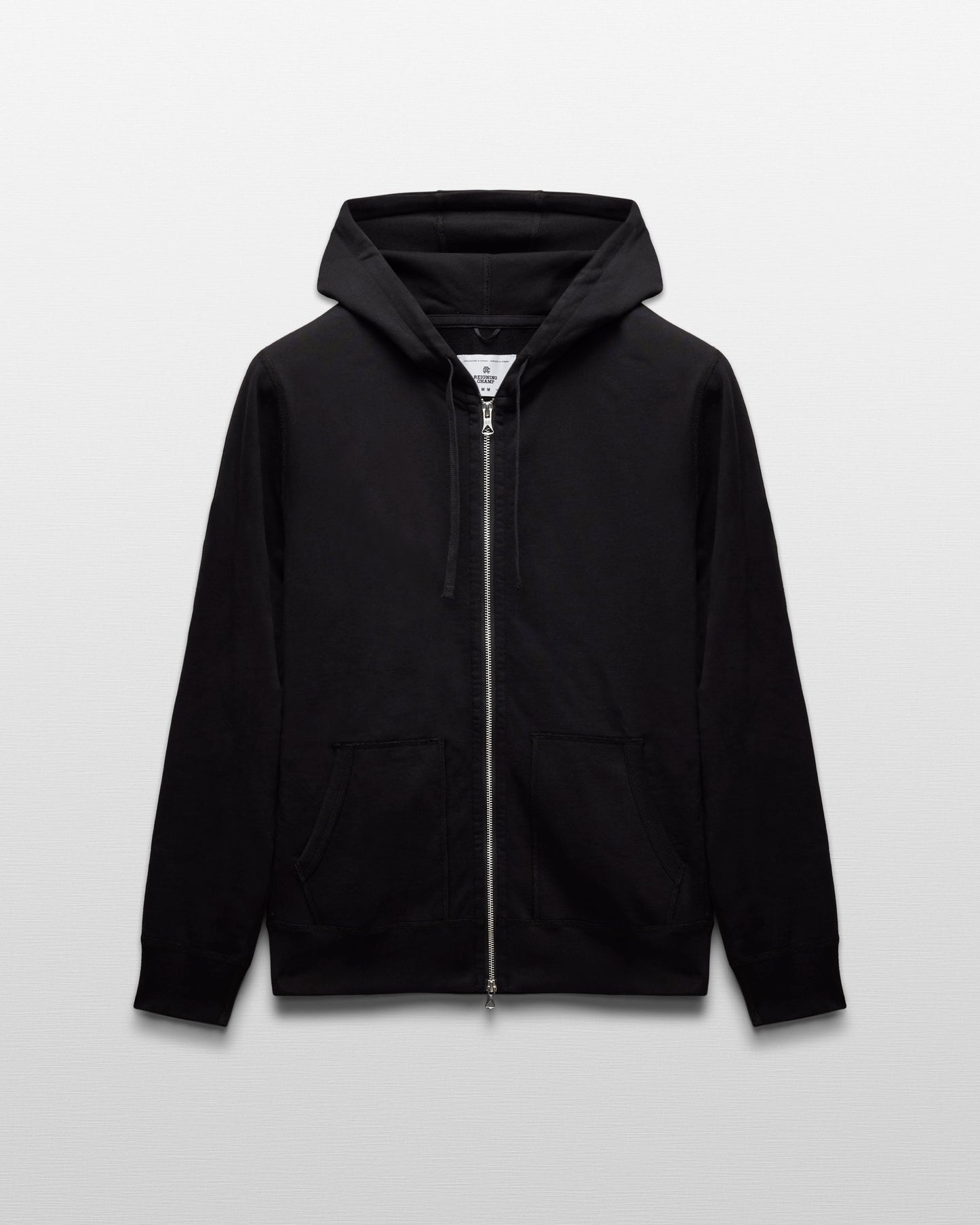 Lightweight Terry Slim Zip Hoodie - Vault