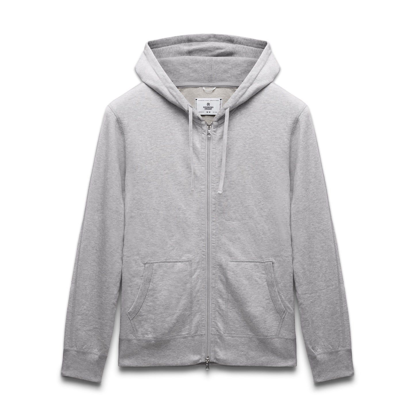 Lightweight Terry Slim Zip Hoodie - Vault