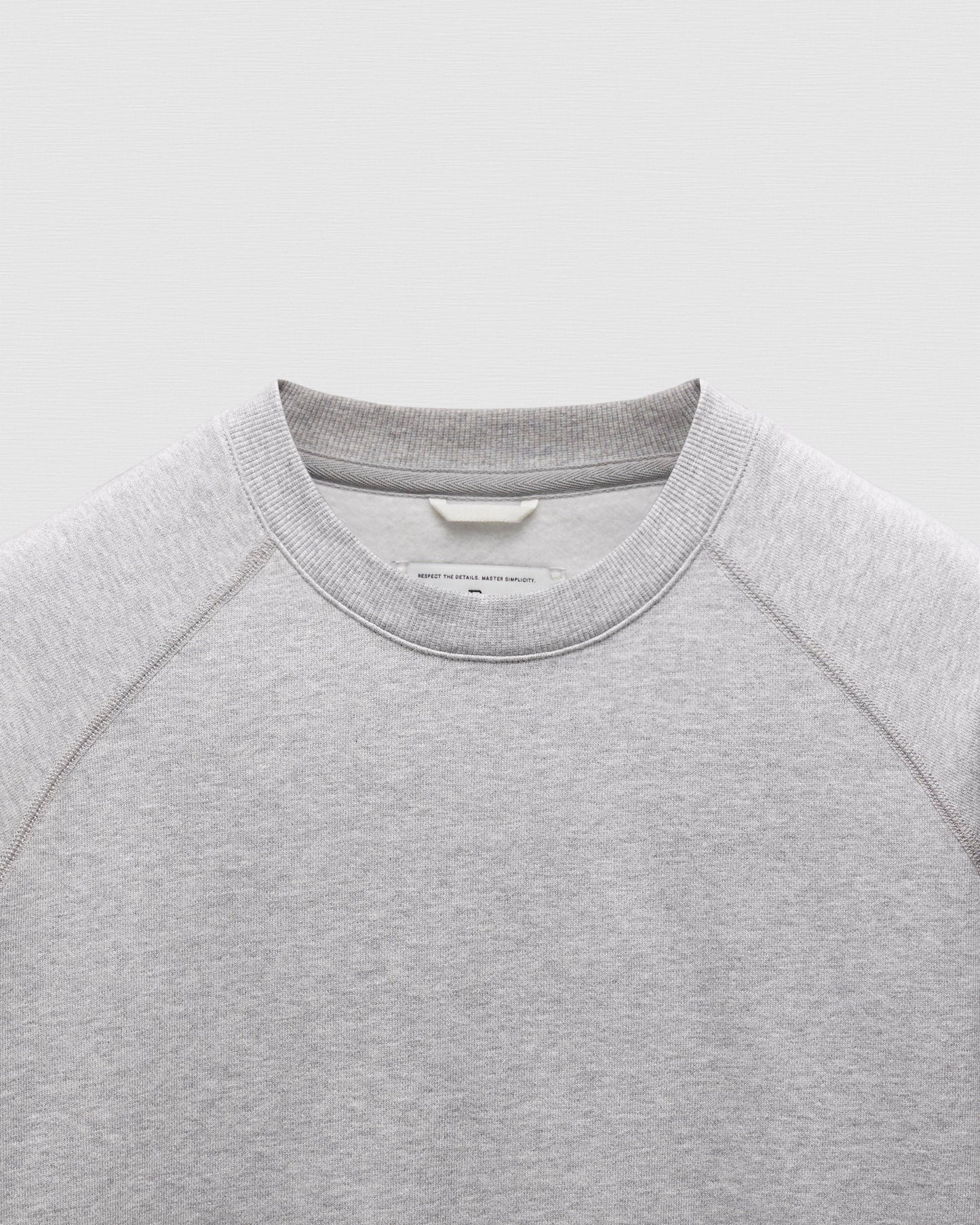 Brushed Fleece Standard Crewneck