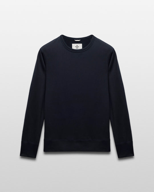 Midweight Terry Slim Crewneck