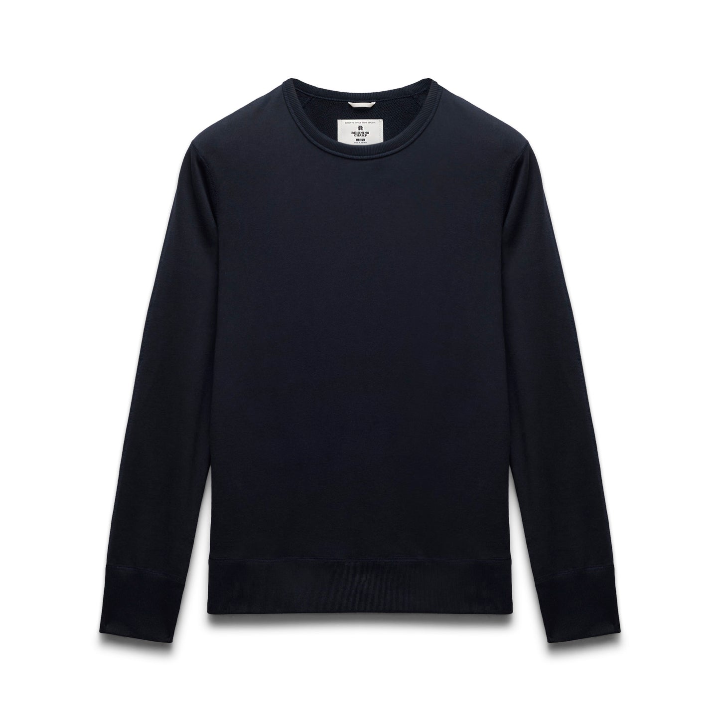 Midweight Terry Slim Crewneck