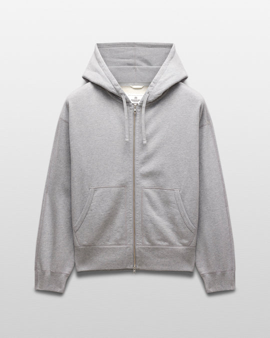 Midweight Terry Relaxed Zip Hoodie