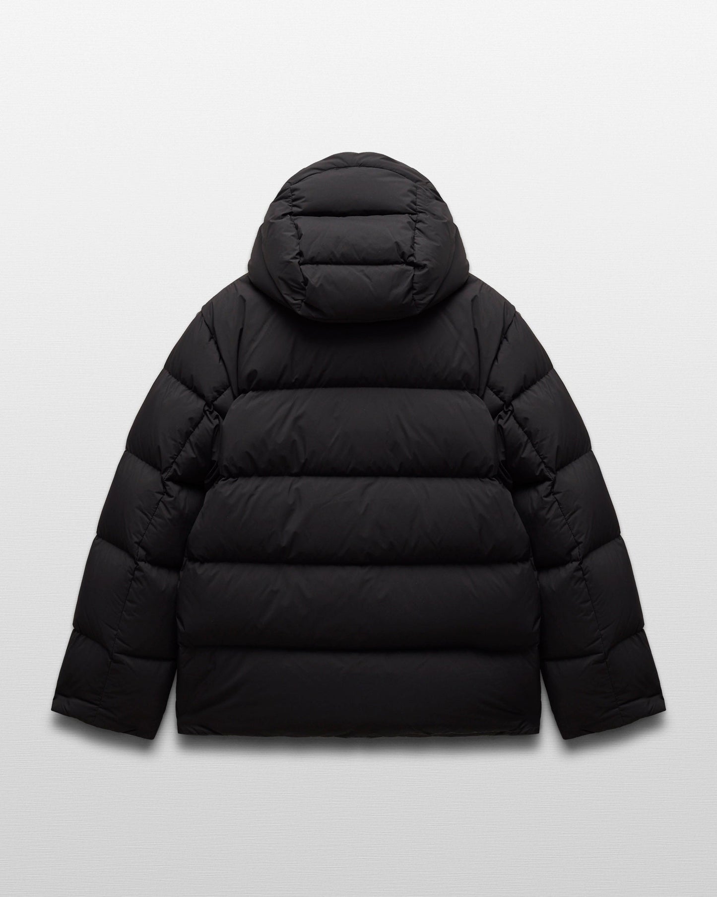 Matte Ripstop Franchise Hooded Down Jacket