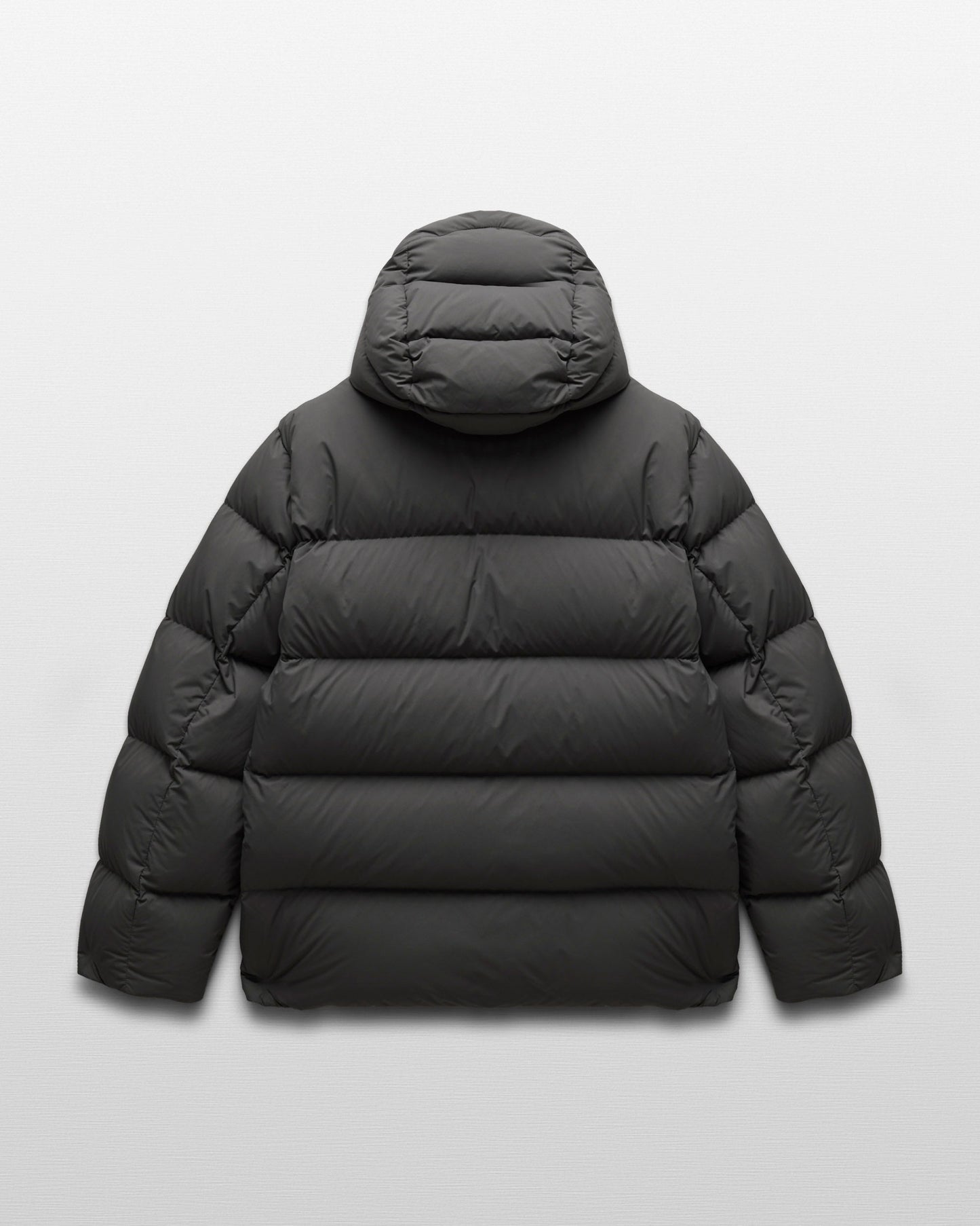 Matte Ripstop Franchise Hooded Down Jacket