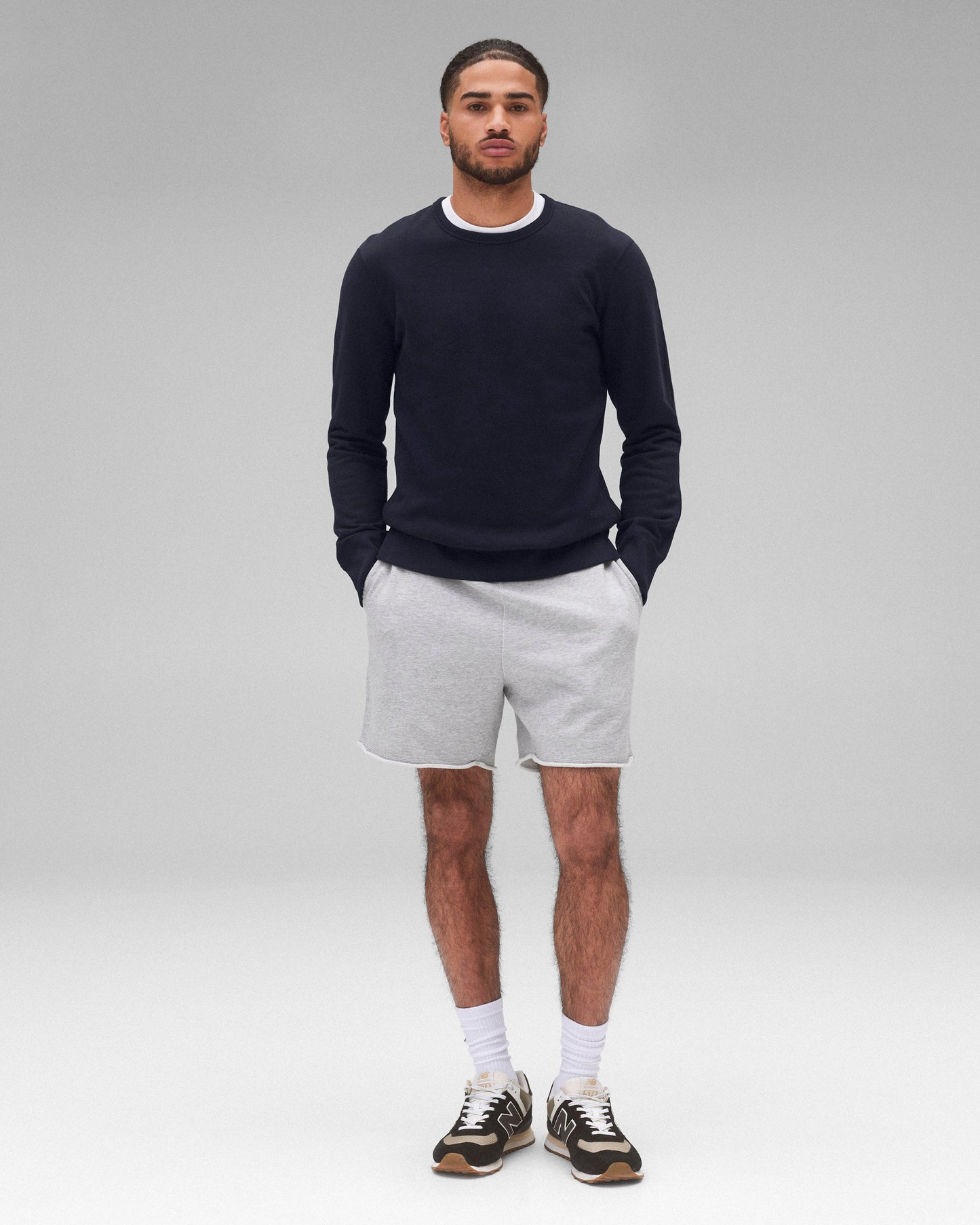 Lightweight Terry Cut-Off Standard Sweatshort 5.5" - Vault