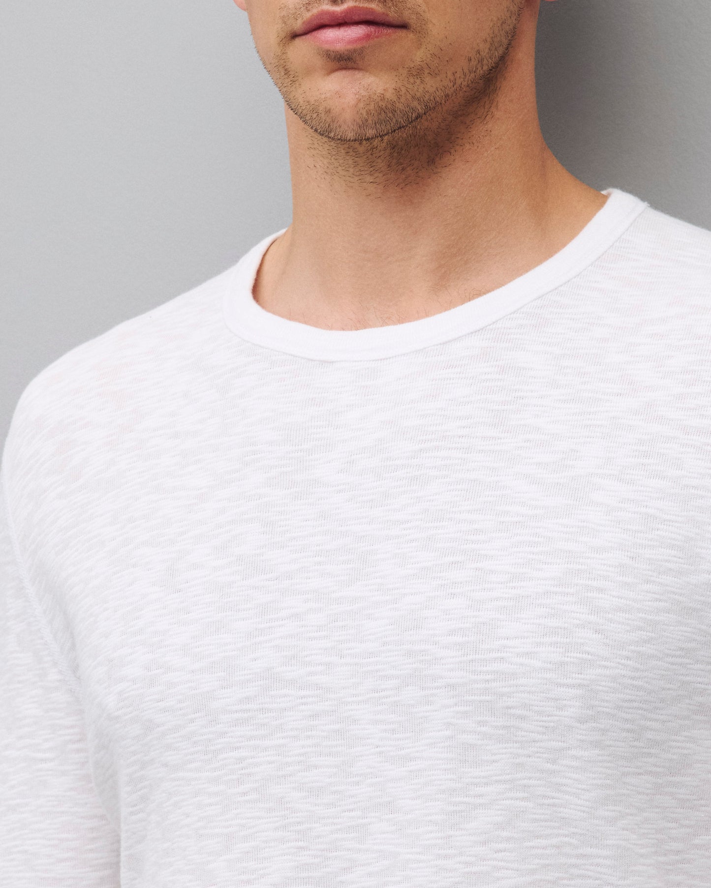 1x1 Slub Slim Long Sleeve
