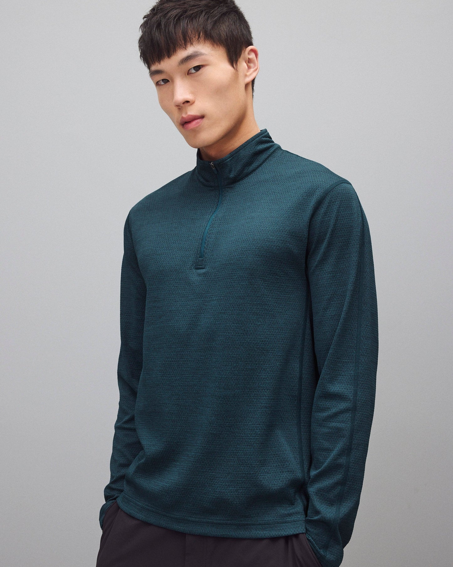Solotex Mesh Tiebreak Standard Quarter Zip