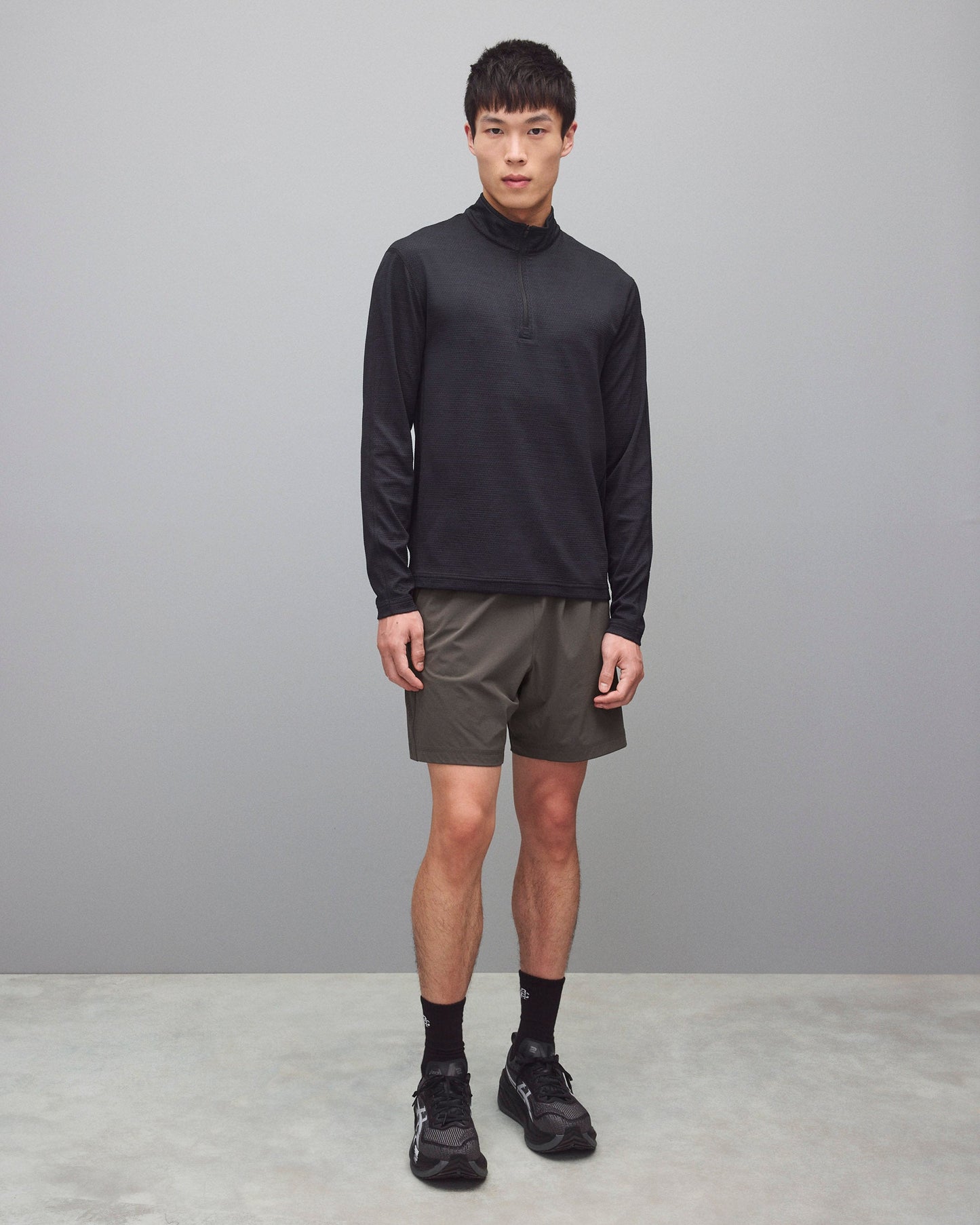 Solotex Mesh Tiebreak Standard Quarter Zip