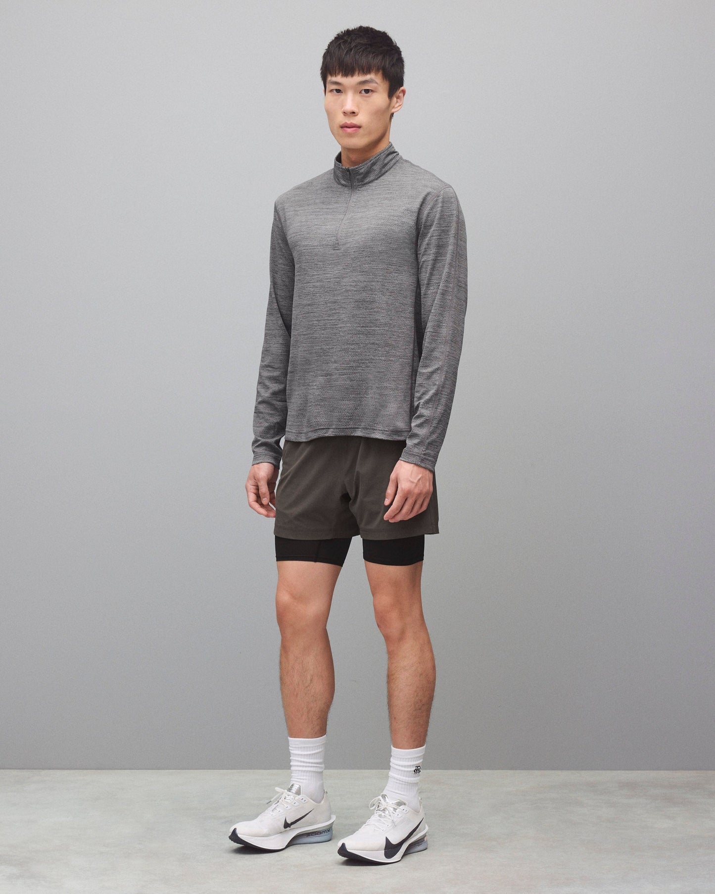 Solotex Mesh Tiebreak Standard Quarter Zip