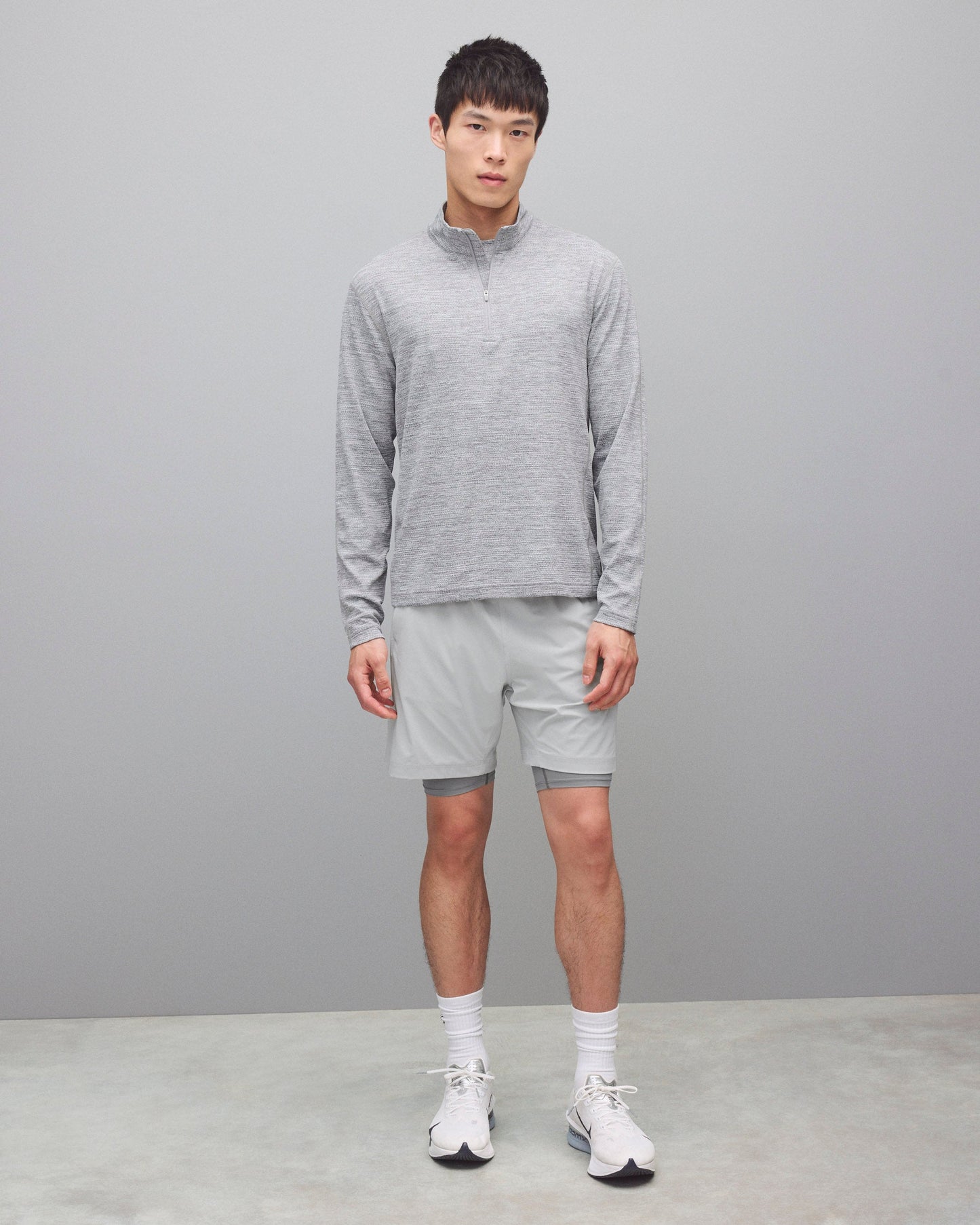 Solotex Mesh Tiebreak Standard Quarter Zip