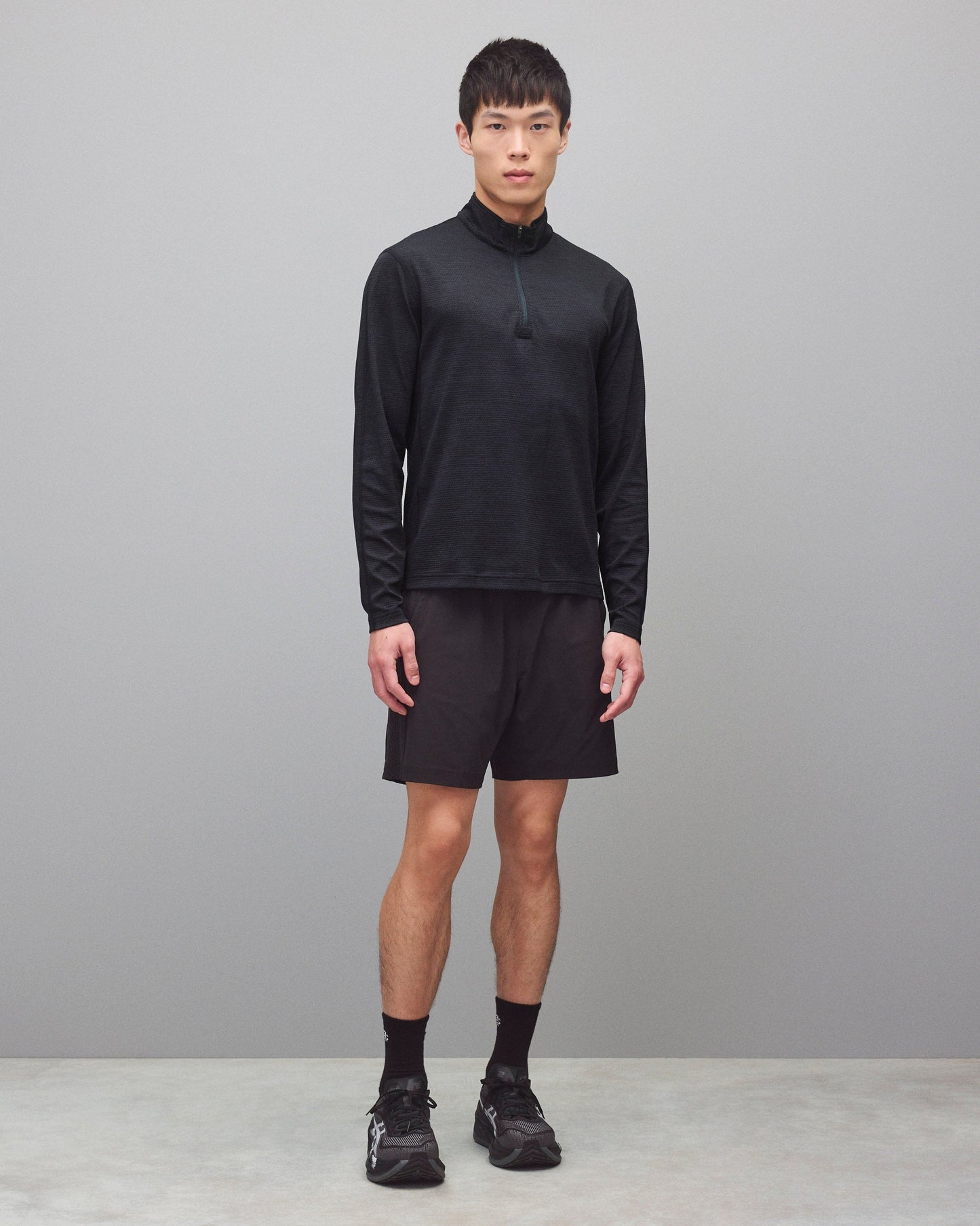 Solotex Mesh Tiebreak Standard Quarter Zip