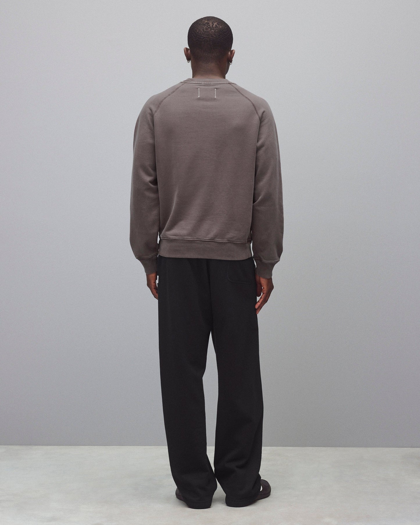 Midweight Terry Fadeaway Standard Crewneck