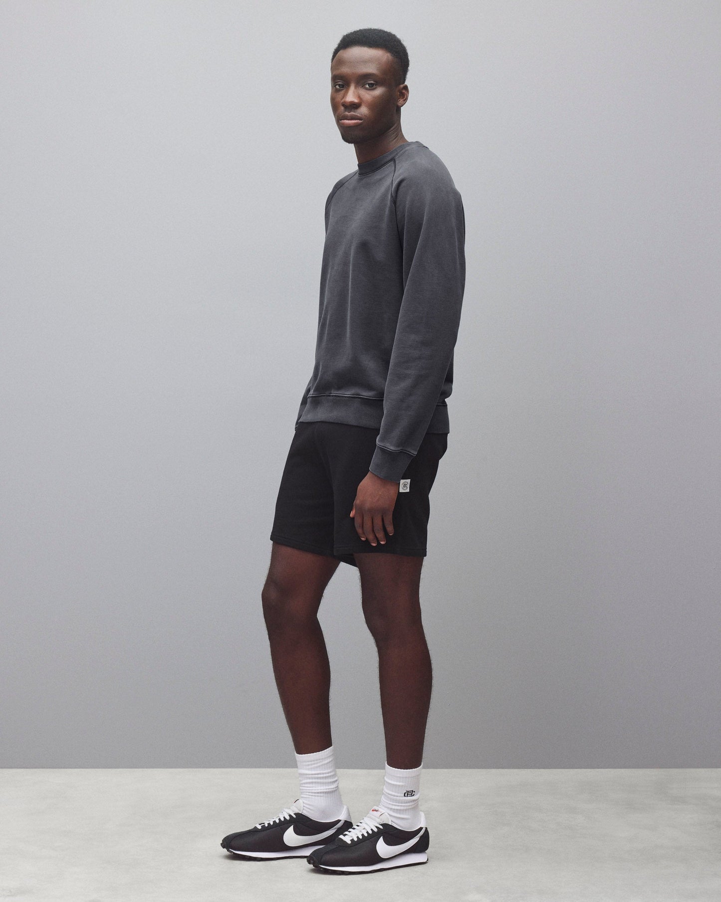 Midweight Terry Fadeaway Standard Crewneck