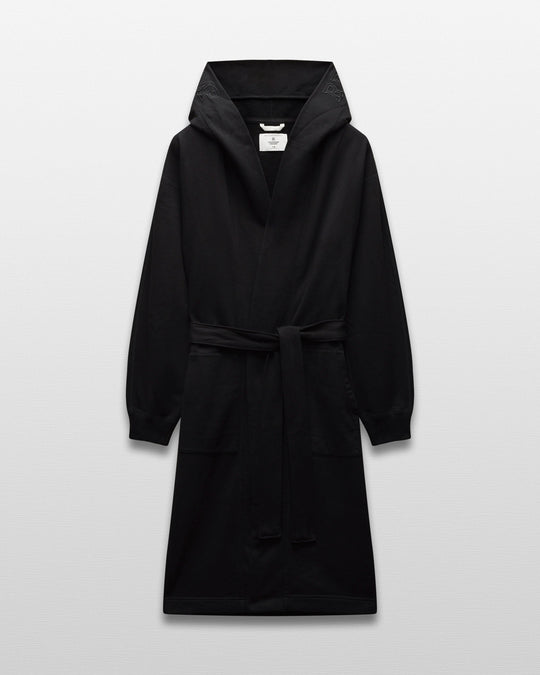 Midweight Terry Logo Relaxed Hooded Robe