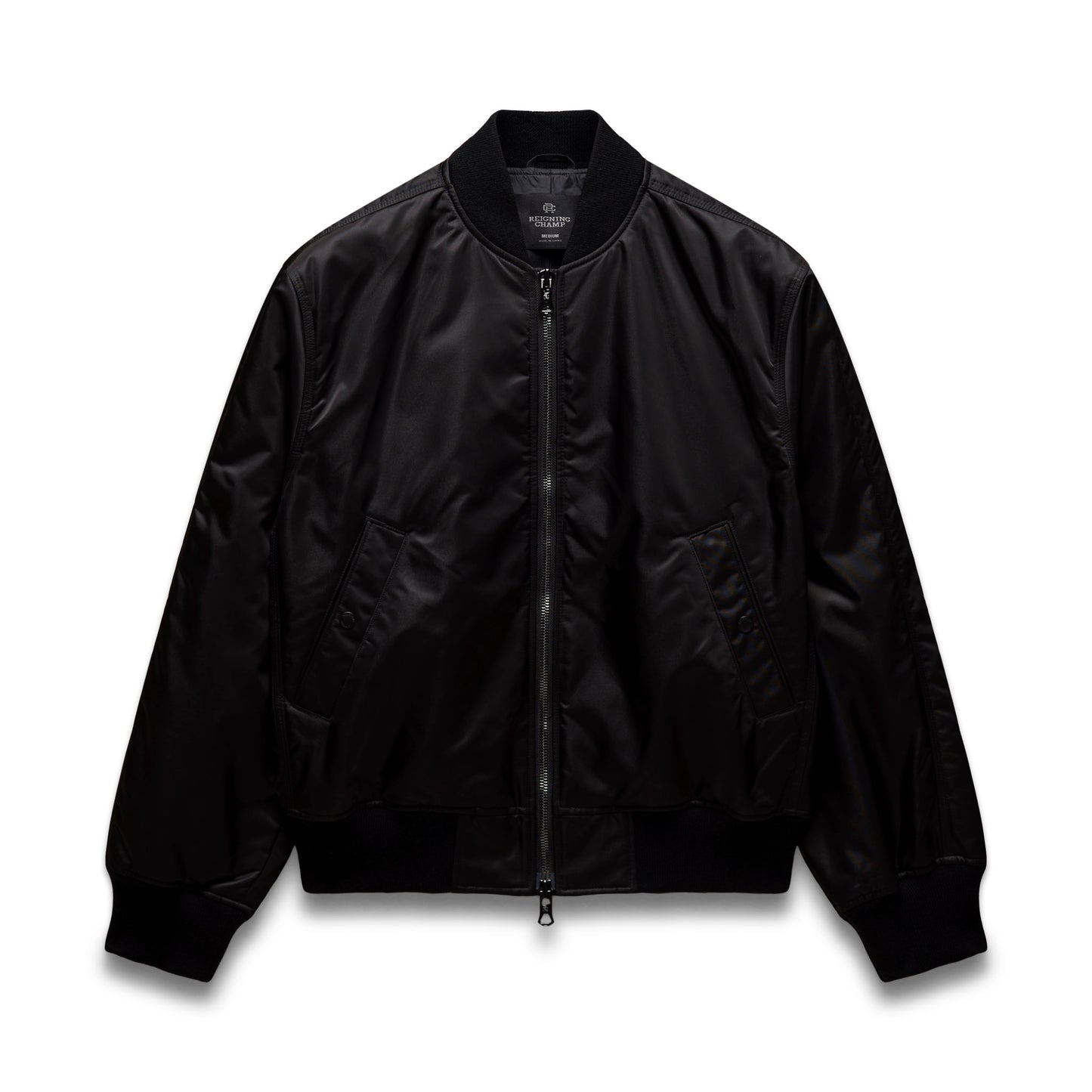 Nylon Twill Crew Jacket