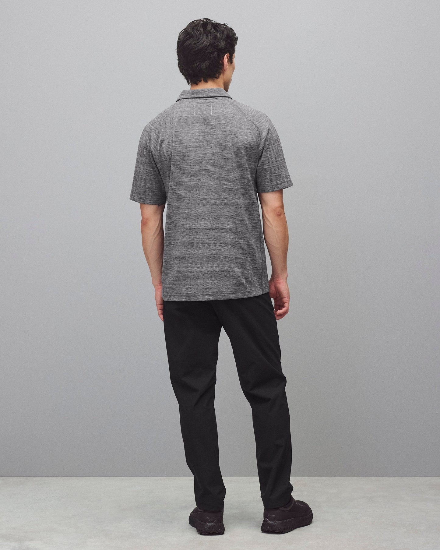 Stretch Warp Knit Coach's Slim Pant Shorter