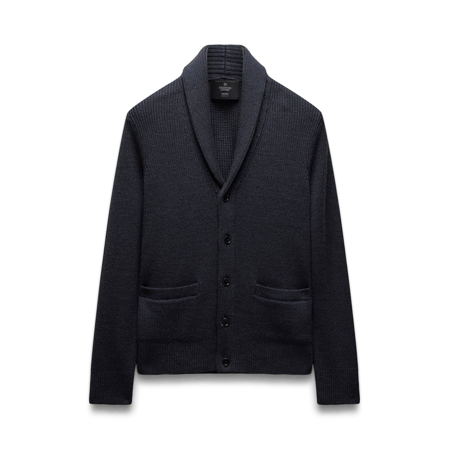 Merino Rib Vinnie Shawl Cardigan