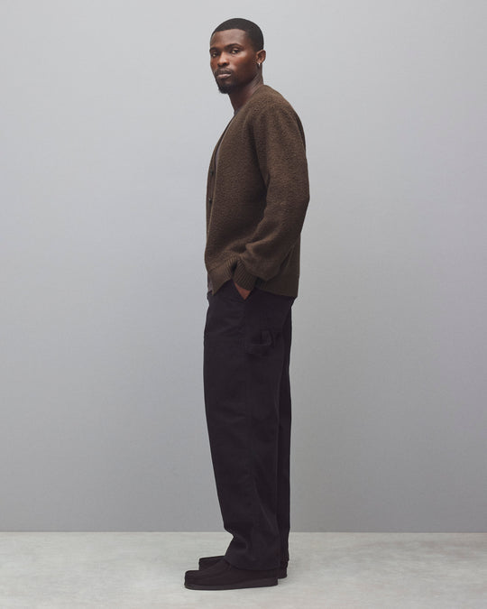 Textured Boucle Turf Cardigan