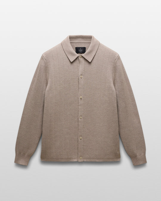 Merino Drop Needle Pier Shirt