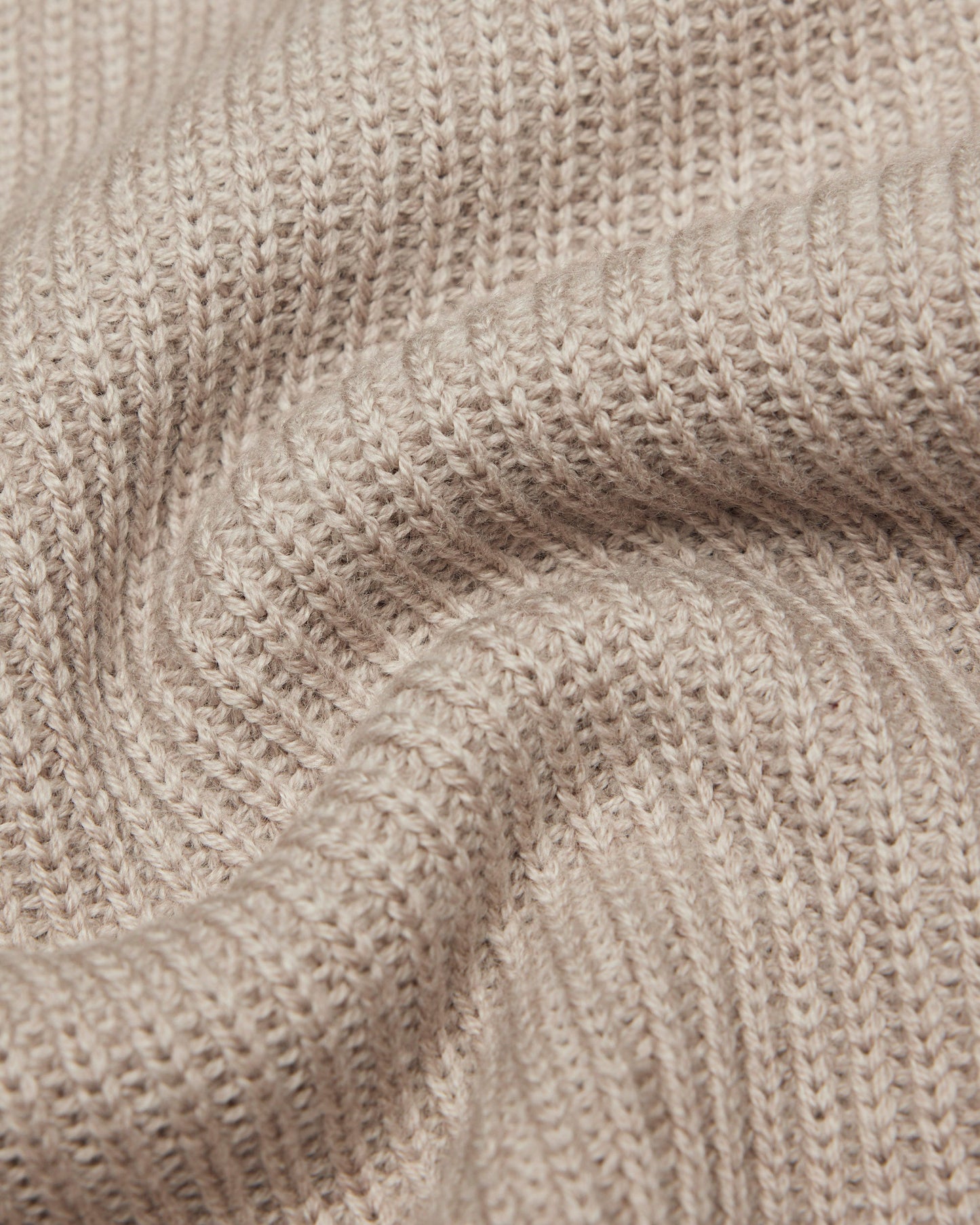 Merino Rib Vinnie Quarter Zip