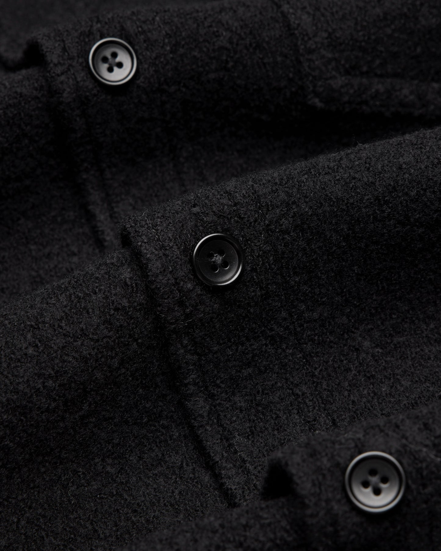 Boiled Wool Warden Overshirt