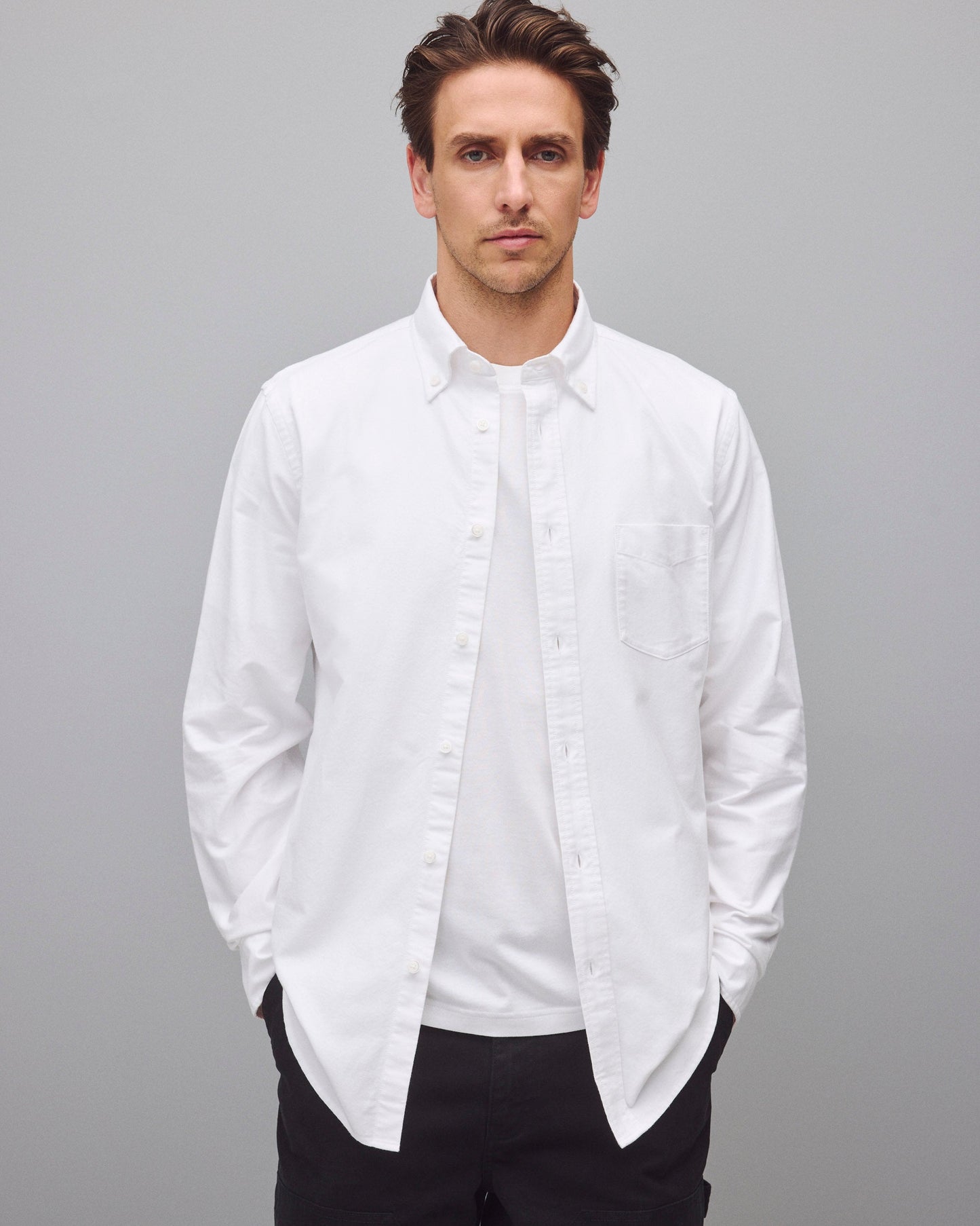 Cotton Oxford Windsor Standard Shirt