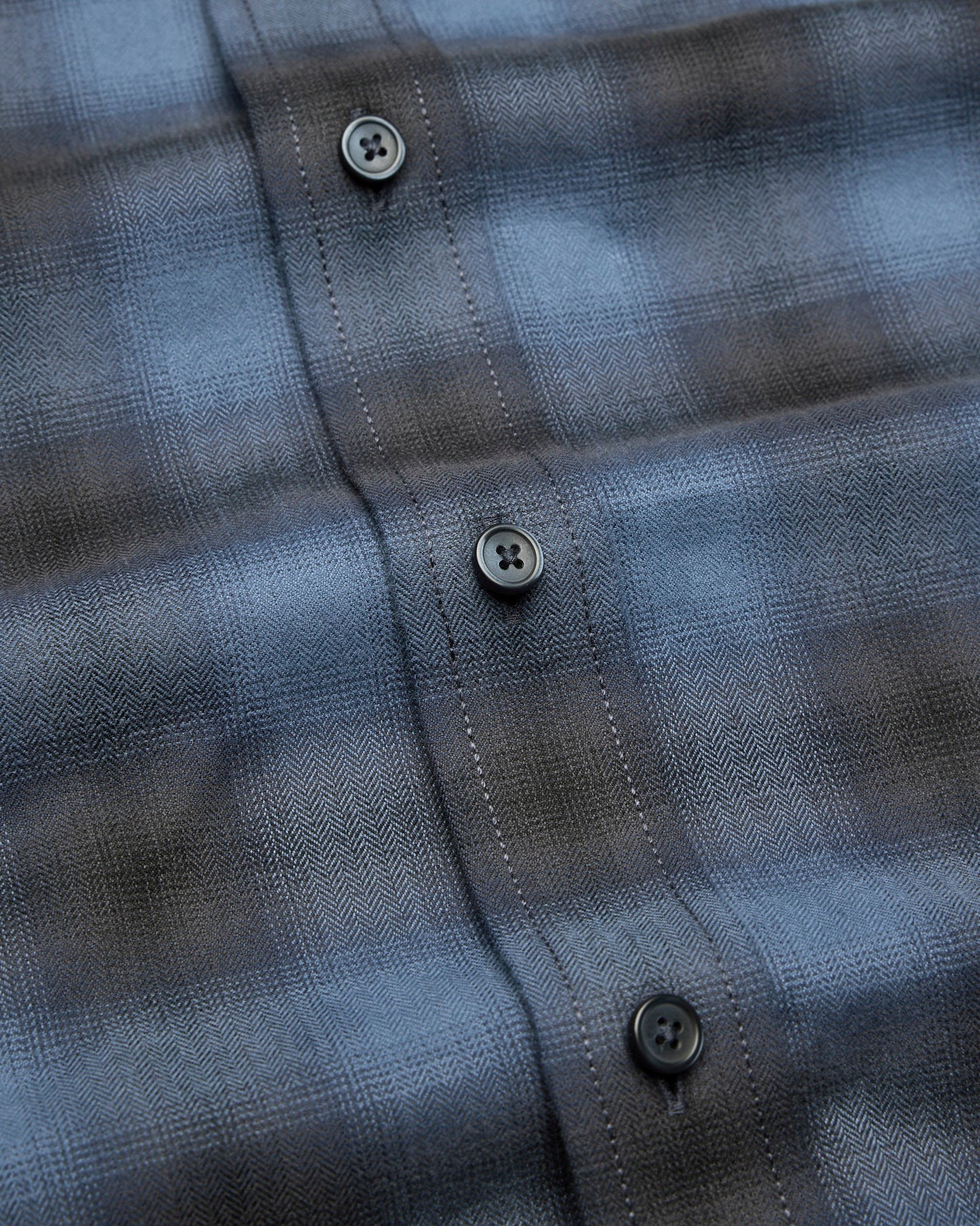 Cotton Plaid Site Standard Shirt