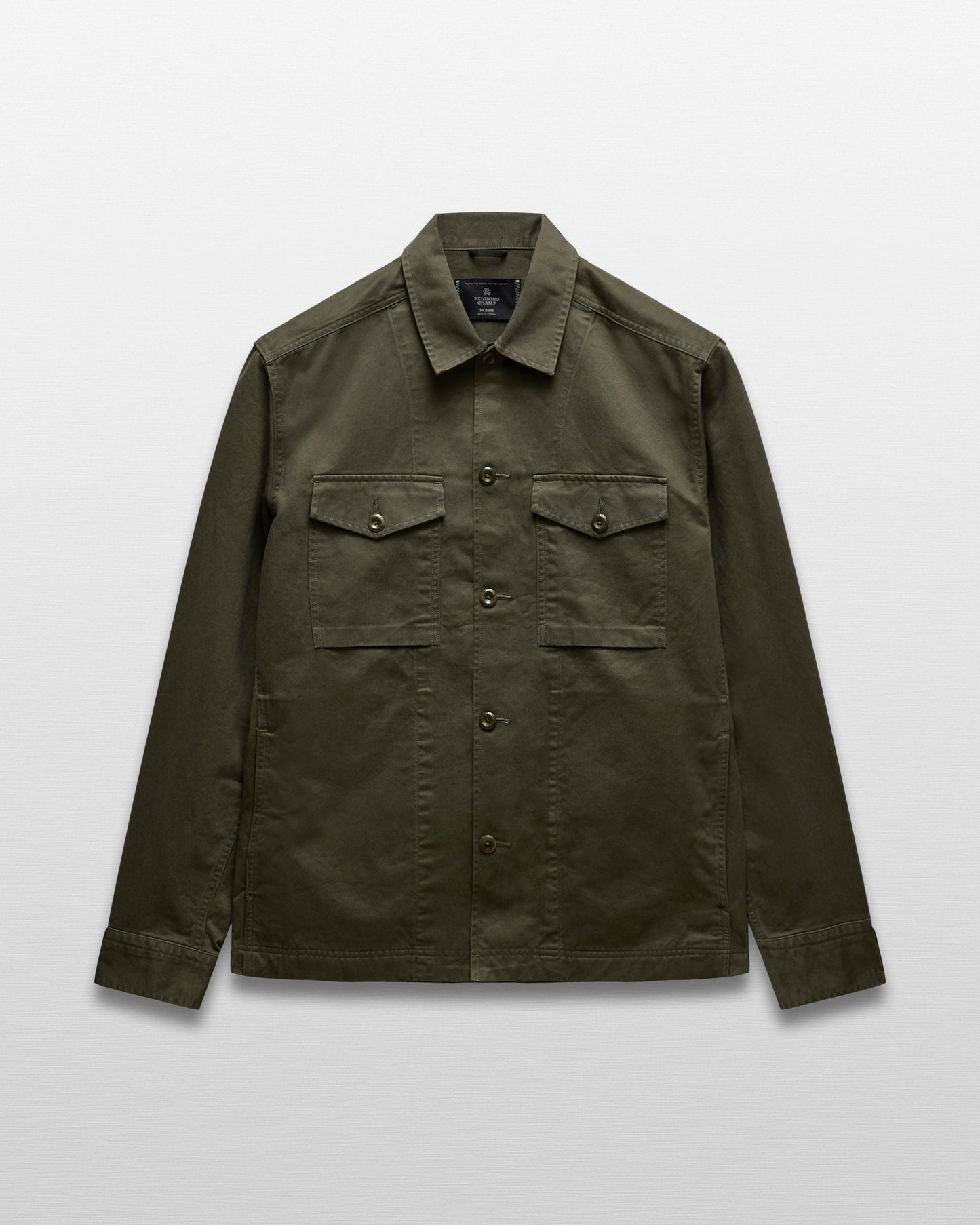 Cotton Chino Keeper Standard Overshirt