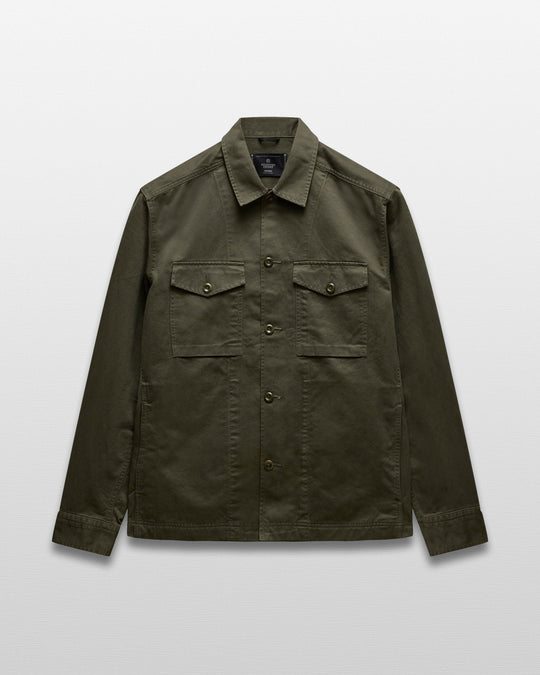 Cotton Chino Keeper Standard Overshirt