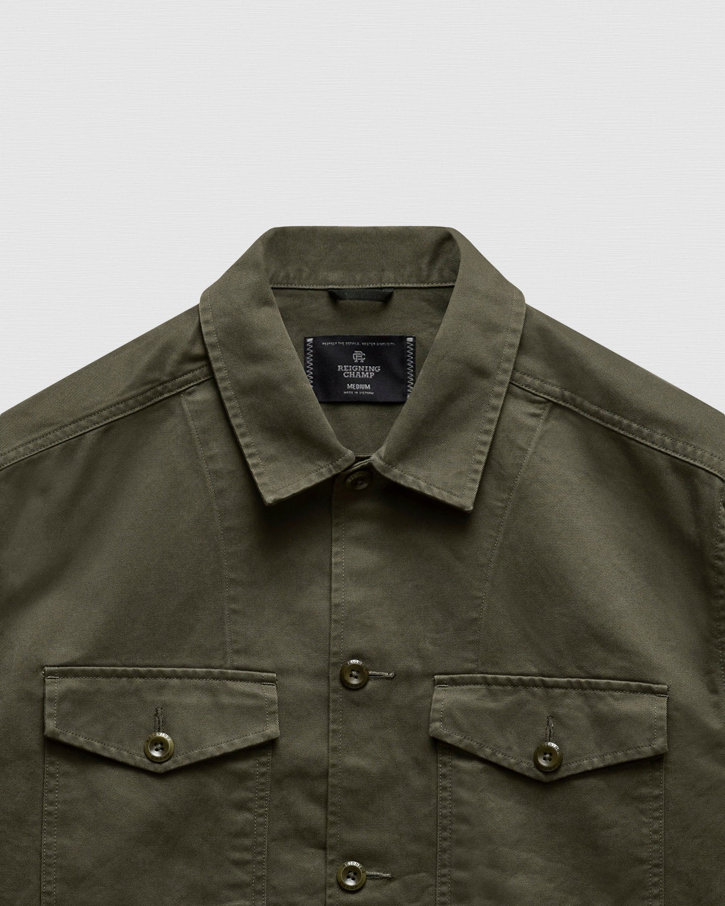 Cotton Chino Keeper Standard Overshirt