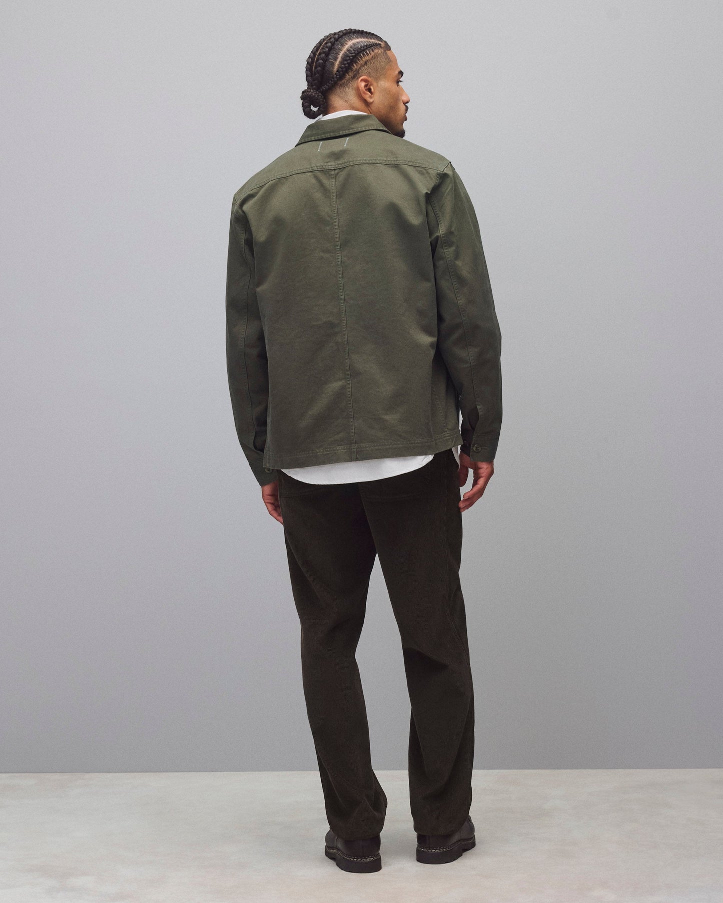 Cotton Chino Keeper Standard Overshirt