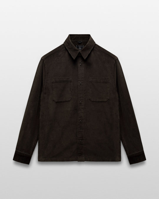 Corduroy Campus Standard Overshirt