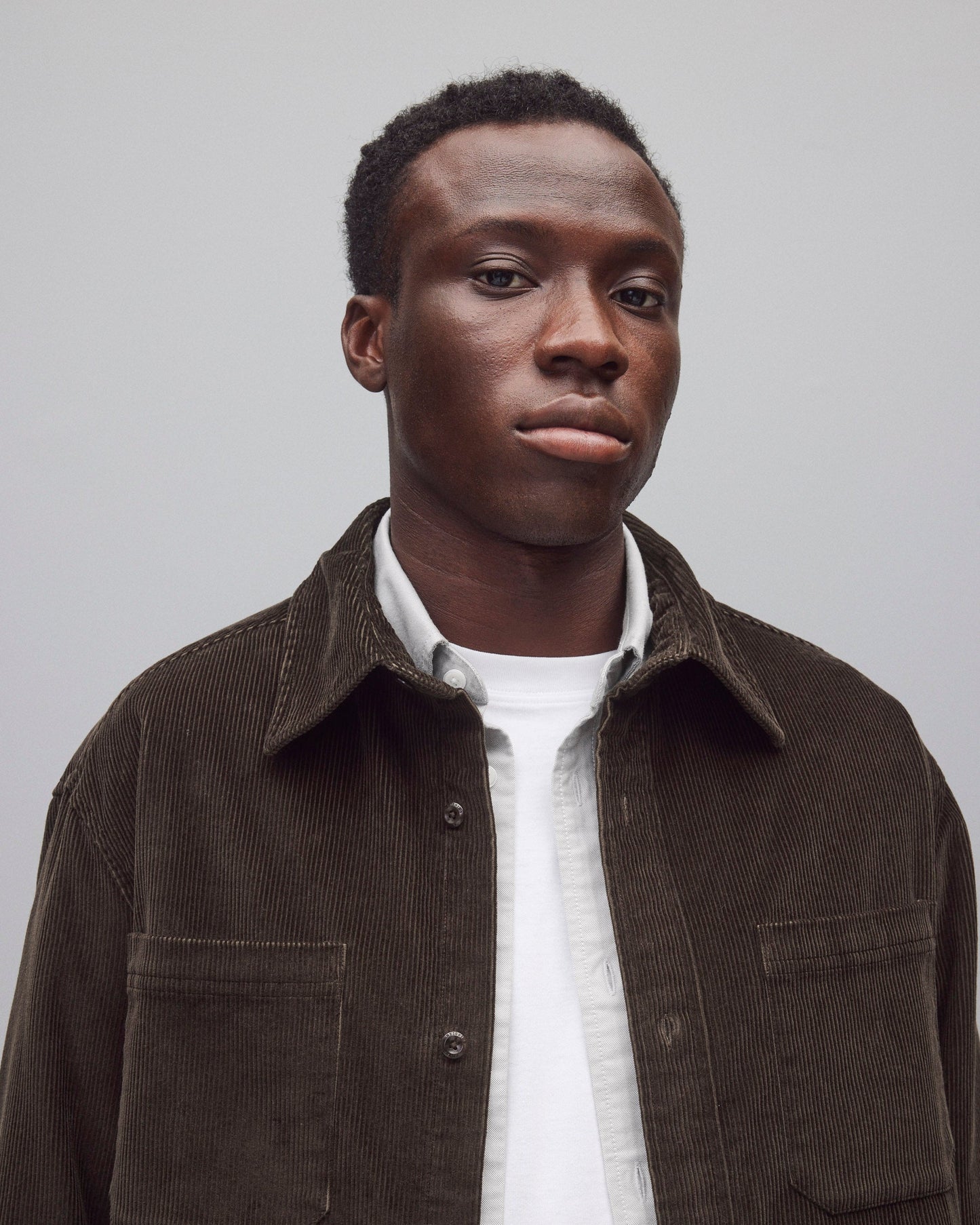 Corduroy Campus Standard Overshirt