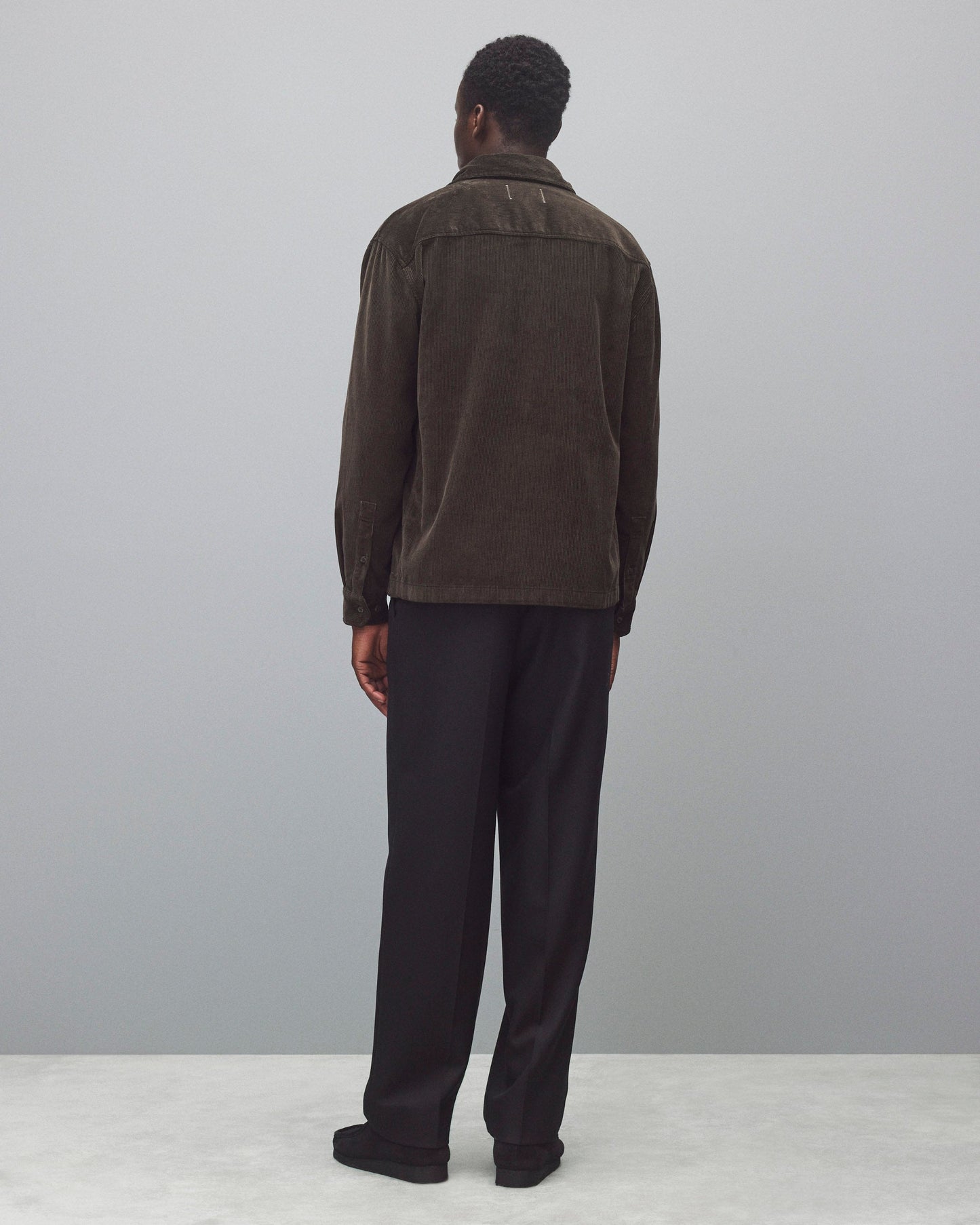 Corduroy Campus Standard Overshirt