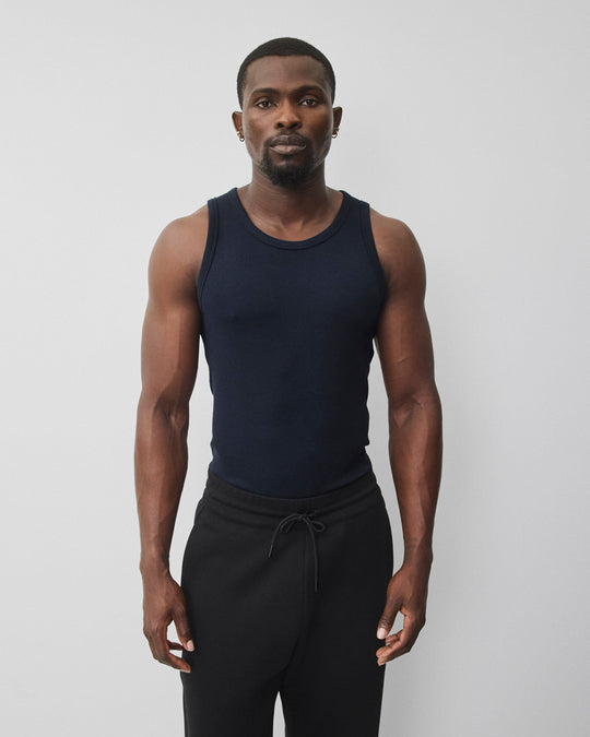 Cotton Rib Slim Tank Top