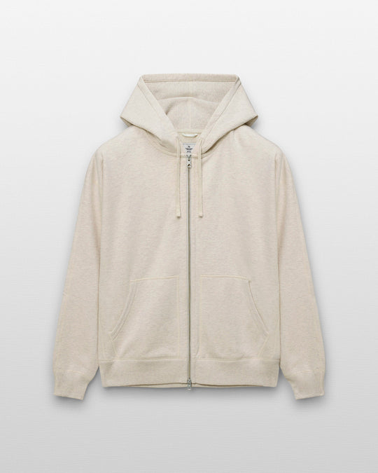 Midweight Terry Relaxed Zip Hoodie
