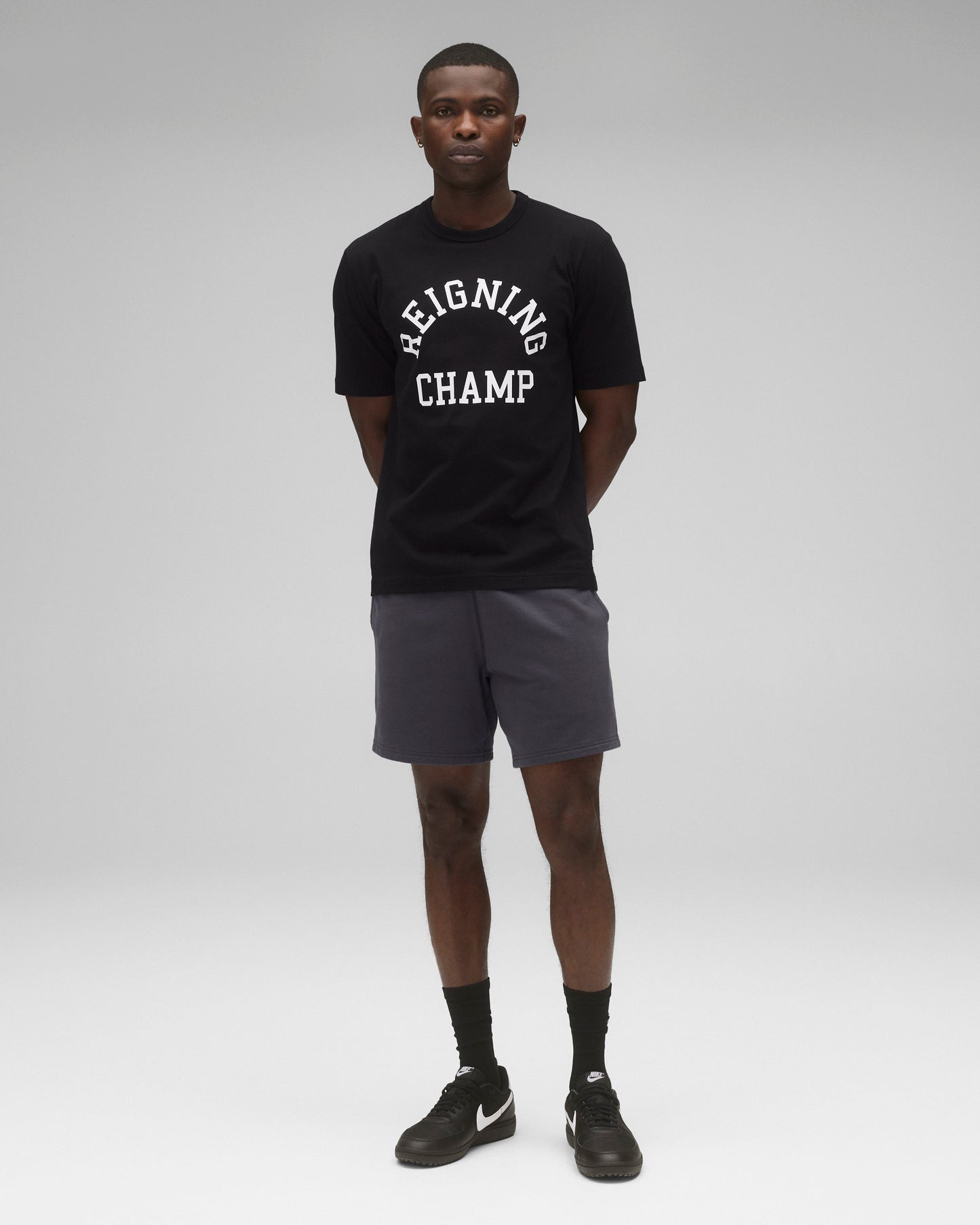 Lightweight Jersey Arch Logo Standard T-Shirt