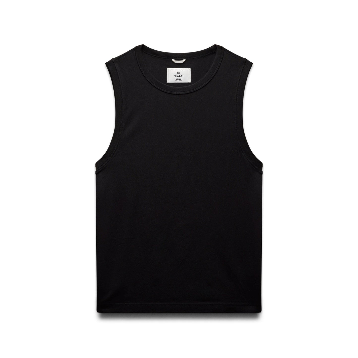 Dual Jersey Slim Sleeveless Shirt