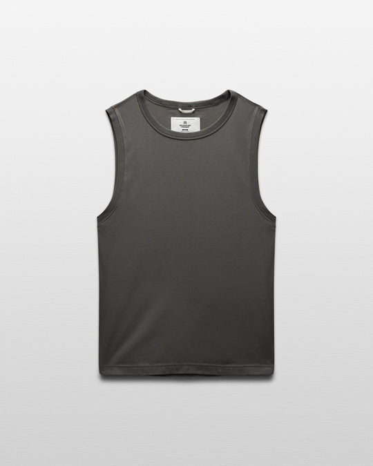 Dual Jersey Slim Sleeveless Shirt