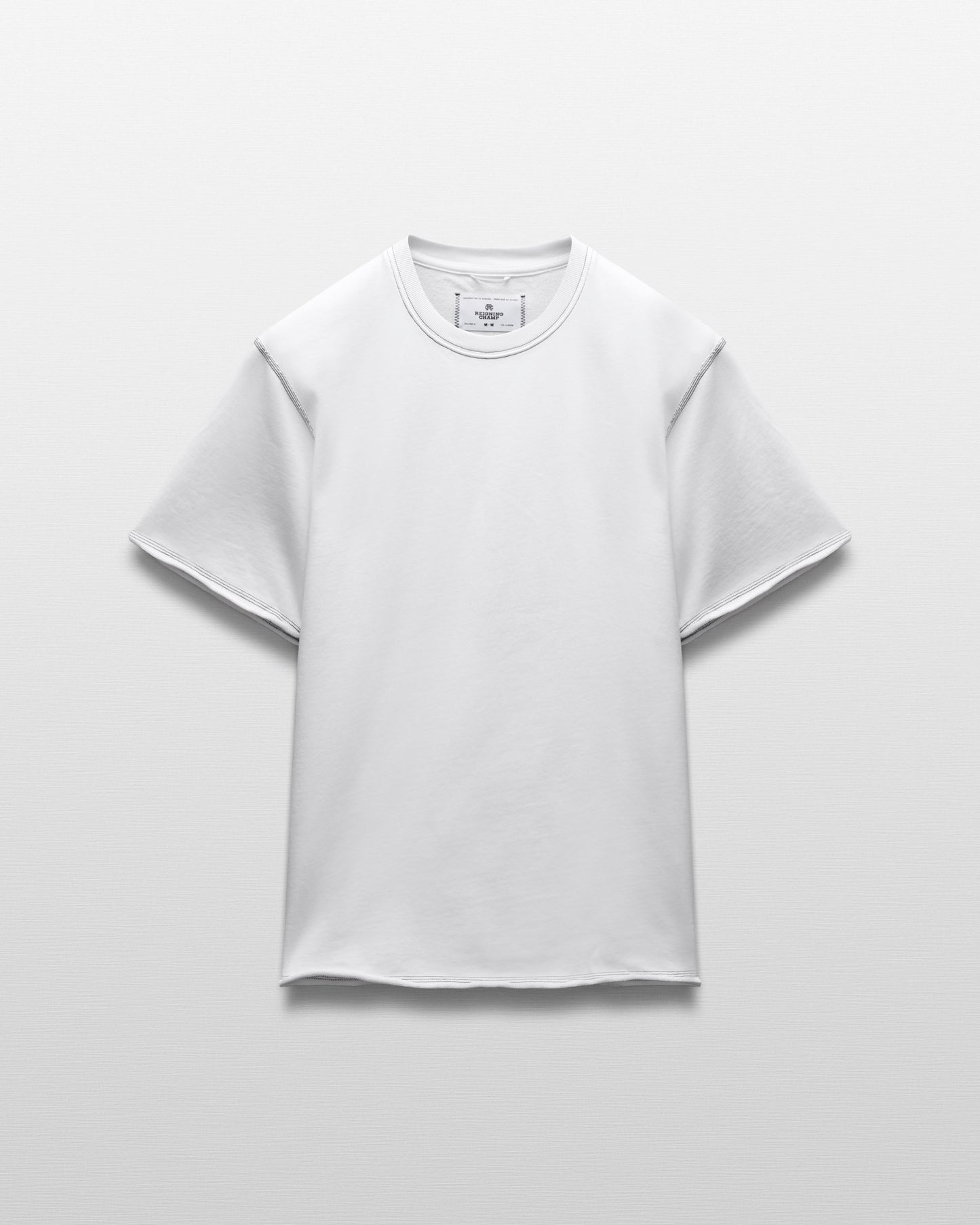 Lightweight Terry Cut-Off Relaxed T-Shirt - Vault